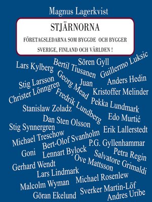 cover image of Stjärnorna